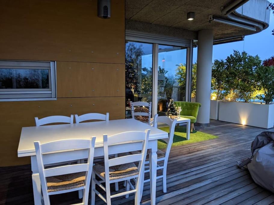 Appartamento Vista San Luca Con Terrazza Panoramica Bolonia Exterior foto